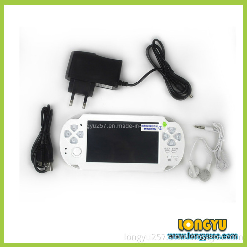 4.3" Android 4.0 Resistive Touch Screen Dual-Camera Game Console Media Player W/ 512 RAM / 4GB ROM / HDMI - White-Ly-G005